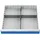 Bedrunka+Hirth Schubladeneinteilung R 24-24 137A 200 x 24