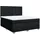 vidaXL Boxspringbett 180 x 200 cm Schwarz