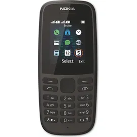 Nokia 105 2019 Dual SIM Schwarz