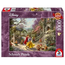 Disney, Schneewittchen - Tanz mit dem Prinzen - 1000 Teile Puzzle (Thomas Kinkade)
