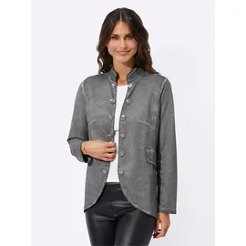 Inspirationen Sweatjacke grau 36