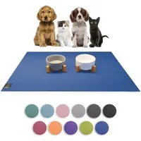 Sanozoo ® - Napfunterlage - Öko-Tex und Made in Germany blau 30 cm, 40 cm