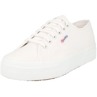 Superga Sneakers aus Stoff 2740 Platform S21384W Weiß, 36