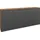 borchardt Möbel Highboard 200 x 93 x 35 cm grau