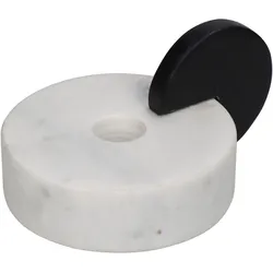 Kerzenhalter MARBLE weiß
