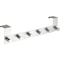Wenko Türhaken Modell Celano Silber