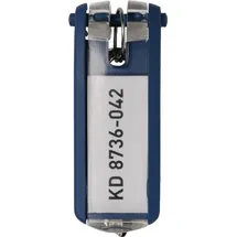 Durable Schlüsselanhänger KEY CLIP dunkelblau