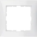 Berker Abdeckrahmen 1-fach S1 Polarweiß