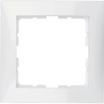 Berker Abdeckrahmen 1-fach S1 Polarweiß