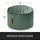 Green Bean Sitzhocker Pouf Kunstleder 43 x 30 x 30 cm Blau/Türkis