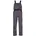 Latzhose Highline 285g/m2 Canvas-Besatz 29 schiefer/schwarz/rot