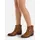 felmini wide fit Stiefelette in Mittelbraun | Braun - 42