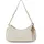 Michael Kors Nolita Clutch Kunstleder Beige/Weiß