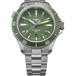 Traser H3 Tactical Adventure Collection P67 Diver Automatic 110328 - grün,silber - 46mm