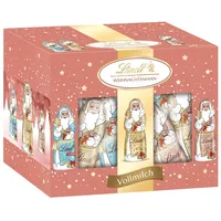 Lindt Mini Santa Glamour Vollmilch-Schokolade zartschmelzend 200g