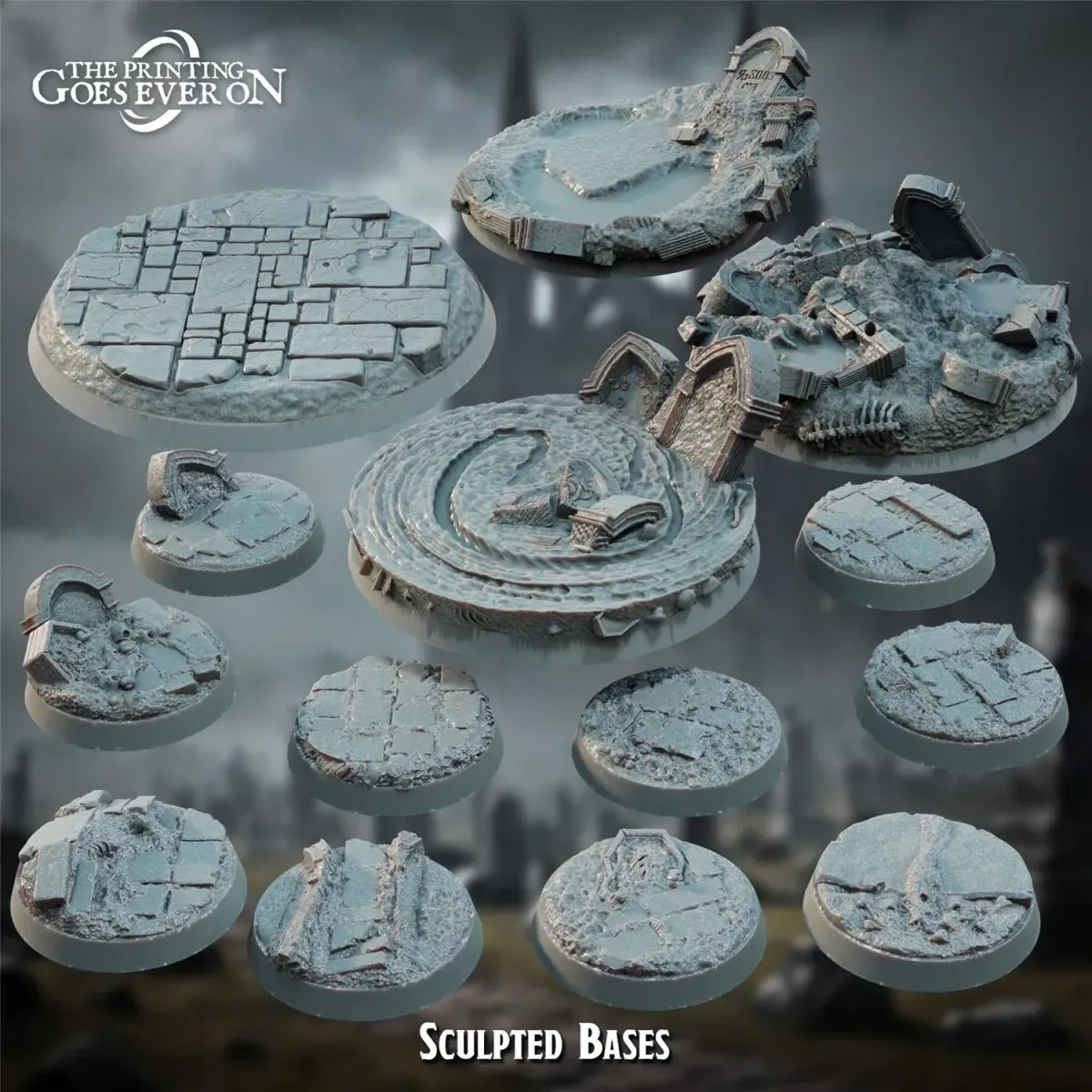 Graveyard Bases aus Hunt Beyond the Grave von The Printing Goes Ever On