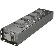 Adam Hall Cables PRO PORT 4 TT Stromverteiler 5 x IP65 out & 1 x IP65 in