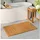 vidaXL Badematte Uni Braun 100 x 60 cm