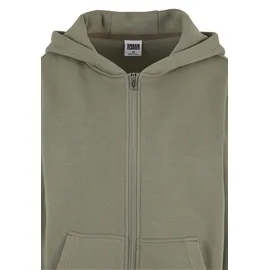 URBAN CLASSICS Fluffy Zip Cardigan", paleolive, M