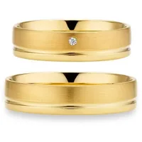 Phönix Trauring Schmuck Geschenk Gold 333 Trauring Ehering LIEBE versch. Varianten, Made in Germany, wahlweise mit oder ohne Brillant gelb|goldfarben 53