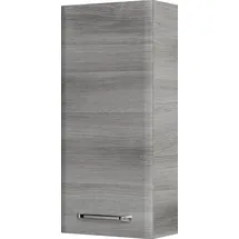 Saphir Hängeschrank SAPHIR "Quickset Wand-Badschrank 30 cm breit mit 1 Tür und 2 Glas-Einlegeböden", grau (graphit struktur, graphit struktur), B:30cm H:70cm T:20cm, Holzwerkstoff, Schränke, Hängeschrank, Badezimmer-Hängeschrank inkl.