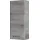 Saphir Hängeschrank SAPHIR "Quickset Wand-Badschrank 30 cm breit mit 1 Tür und 2 Glas-Einlegeböden", grau (graphit struktur, graphit struktur), B:30cm H:70cm T:20cm, Holzwerkstoff, Schränke, Hängeschrank, Badezimmer-Hängeschrank inkl.
