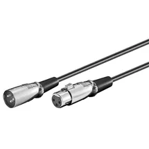 MicroConnect XLR Verbindungskabel 0,5m XLR 3-polig - XLR 3-polig M-F (XLRMF05)