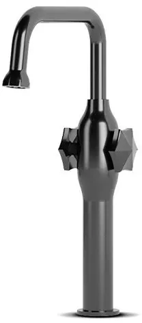 JEE-O Bloom Bidetarmatur, PVD gun metal, 600-1756 600-1756