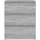 vidaXL Sideboard 60 x 76 x 33,5 cm Grau