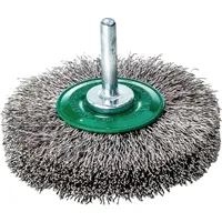 Lessmann Rundbürste D.80mm Drahtstärke 0,3mm VA 19mm 15000min-1