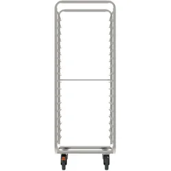 Rieber GN-Regalwagen 2/1, zum Einfahren, 588 x 679 x 1641 mm