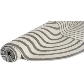 s.Oliver Teppich S.OLIVER "Cilla, besondere Form, modernes Design, dichte Qualität", grau (hellgrau), B:240cm H:11mm L:320cm, Kunstfaser, Teppiche, Teppich, Woll-Look, Skandi, Boho, leichter Glanz, Wohnzimmer, Schlafzimmer