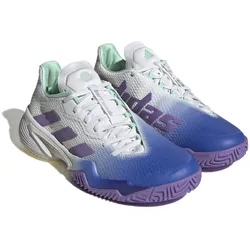 adidas Tennisschuhe Barricade Allcourt (Stabil) weiss/blau/violett Damen