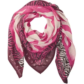 STREET ONE Tuch aus Modal mit Zebra-Print magenta dream), A - Einheitsgröße