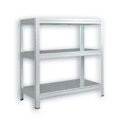 Haushaltsregal Biedrax 40 x 60 x 90 cm verzinkt - 3 Fachböden