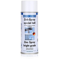 WEICON Zink-Spray spezial hell 400 ml | Rostschutzfarbe für alle Metalloberflächen | an frische Feuerverzinkung angeglichen,