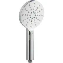 Marwell - Silver Rainstar Handbrause - 3 Strahlarten Per Klick Wechselbar - Antikalknoppen