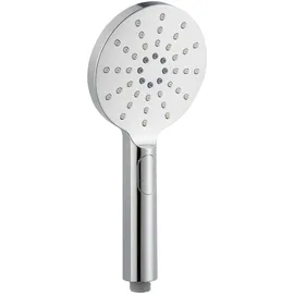 Marwell - Silver Rainstar Handbrause - 3 Strahlarten Per Klick Wechselbar - Antikalknoppen