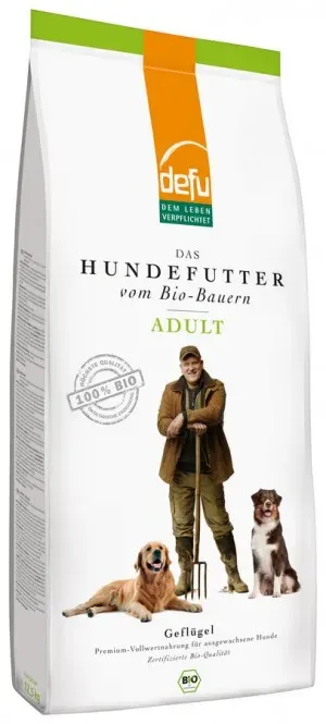 defu Trockenfutter Geflügel Hund Adult bio 12 5kg