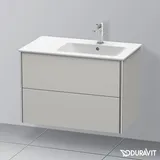 Duravit Waschtischunterschrank 2 Auszüge 81 x 47,8 x 56 cm Betongrau Matt