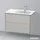 Duravit Waschtischunterschrank 2 Auszüge 81 x 47,8 x 56 cm Betongrau Matt