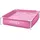 Intex Mini Frame Pool 122 x 122 x 30 cm rosa