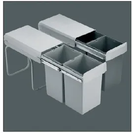 Wesco Doubleboy Original 2x15 Liter Abfallsammler für Drehtürenschränke ab 30er