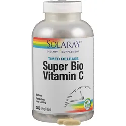 Vitamin C 1000 mg Super Bio Verz. Abgabe Solaray 360 ST