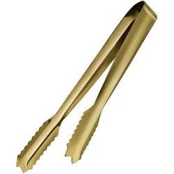 Eiswürfelzange stabil / 18 cm - Bronze - Bronze
