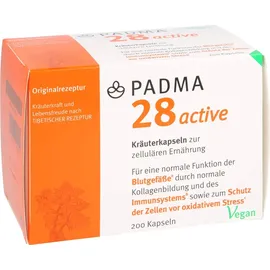 Padma 28 Active Kräuter-Kapseln 200 St.