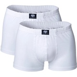CECEBA Herren Shorts, Vorteilspack - Short Pants, Basic, Baumwolle Stretch, M-8XL, einfarbig Weiß 5XL