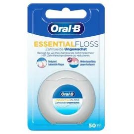 Oral-B Essential Floss Zahnseide ungewachst 50 m