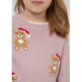 s.Oliver Loose Fit Strickpullover mit Weihnachtsmotiven - 116/122