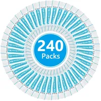 URAQT Nasenspülsalz, 240 x nasensalz für Nasendusche, 2.7 g Neti Pot Salz Nasenwaschsalz, Sinus Rinse Salt für Erwachsene und Kinder, Einzeln Verpacktes